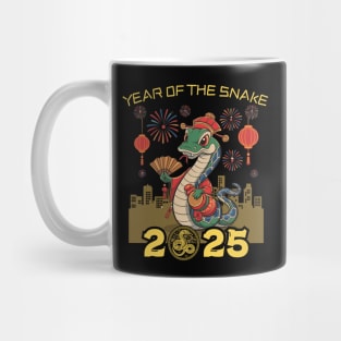 Year Of The Snake 2025, Chinese New Year Mug